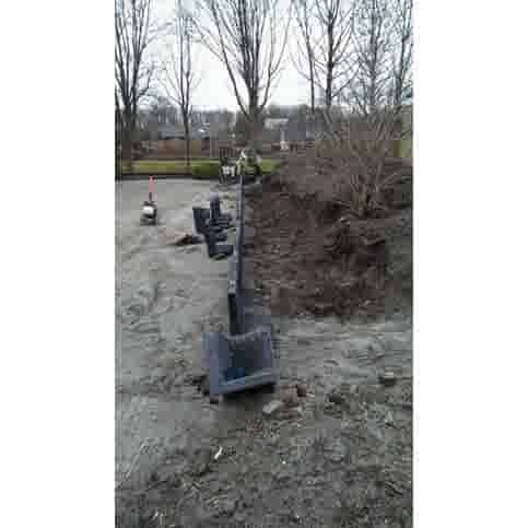 L elementen 40 cm hoog en 50 cm breed antraciet
