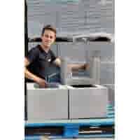 U element beton 30x30x40 grijs