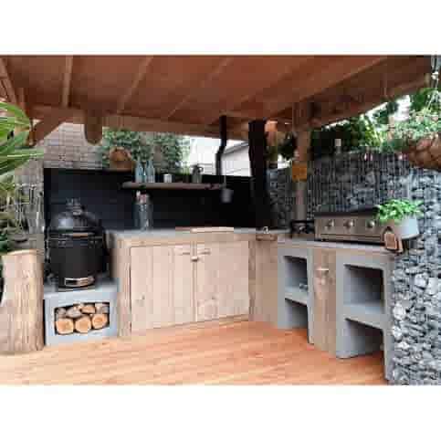 U element beton 30x30x40 grijs