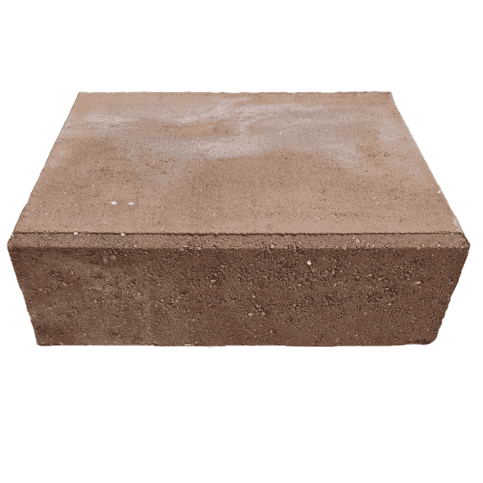 Betonnen traptreden 16x40x50 cm roestbruin