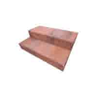 Betonnen traptreden 16x40x100 cm roestbruin