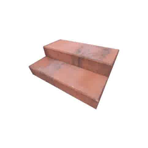 Betonnen traptreden 16x40x100 cm roestbruin