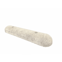 Varkensrug beton ROND grijs met montage gaten Varkensrug beton ROND grijs met montage gaten