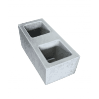 Betonblok 39x19,5x19,5 antraciet