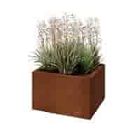Cortenstaal plantenbak Texas 50x40 cm
