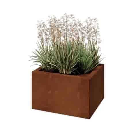 Cortenstaal plantenbak Texas 50x40 cm