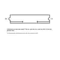 Gazonband 10x20x100 cm grijs beton