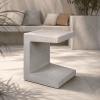 U element 40x40x50cm grijs U element 40x40x50cm grijs