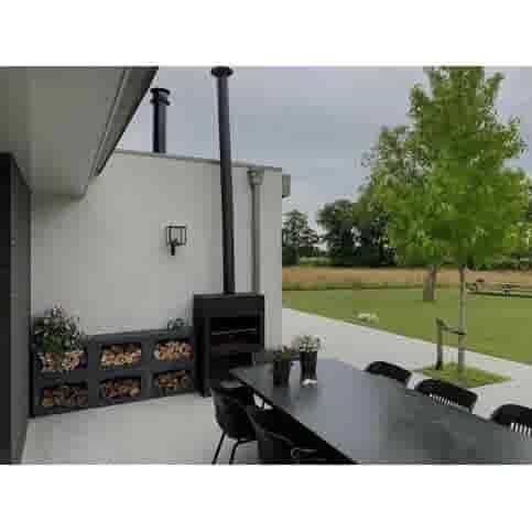 U element beton 30x30x40 antraciet