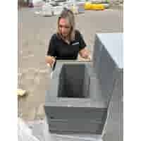 U element beton 30x30x40 antraciet U element beton 30x30x40 antraciet