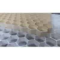 Grindmatten 120x80x3 cm beige/zandkleur