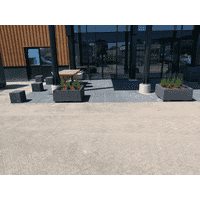 Kubus antraciet beton 40 cm Kubus antraciet beton 40 cm