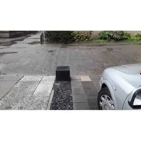 Kubus antraciet beton 40 cm