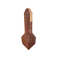 Amsterdammertje type 1  roestbruin 105 cm