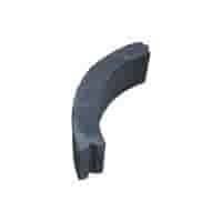 Betonband bochtbanden antraciet 10x20x78,5 cm R=0,5k antraciet 10x20x78,5 cm R=0,5 tot 15