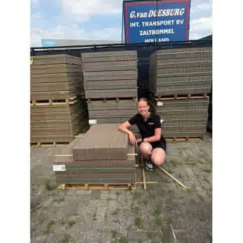 Opsluitbanden 5x15x100 taupe