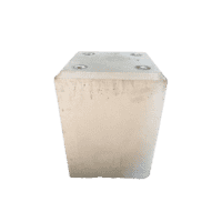 Betonpoer 22x22 en 30 cm hoog M10 Betonpoer 22x22 en 30 cm hoog M10