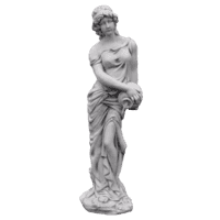 Betonnen tuinbeeld Vrouw met waterkruik 118 cm