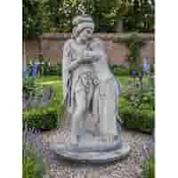 Betonnen tuinbeeld Romantisch Liefdeskoppel 140 cm hoog Betonnen tuinbeeld Romantisch Liefdeskoppel 140 cm hoog