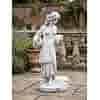 Vrouw met waterkruiken beeld wit beton 140 cm