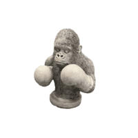 Betonnen KingKong beeld H35 cm