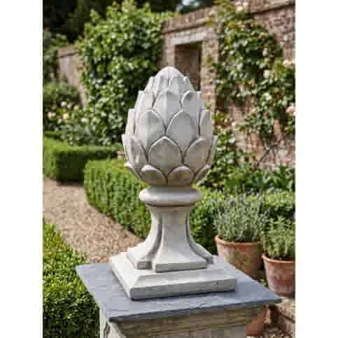 Betonnen Ananas Finial Classic - 52 cm hoog