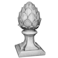Betonnen Ananas Finial Classic - 52 cm hoog Betonnen Ananas Finial Classic - 52 cm hoog