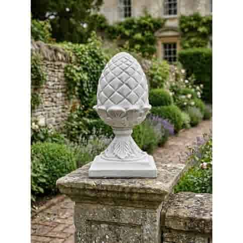 Sierlijke ananas finial smal 43 cm