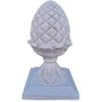 Sierlijke ananas finial smal 43 cm