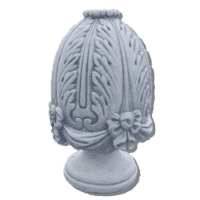 Betonnen finial - decoratieve betonpunt - 40 cm