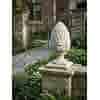 Decoratieve Dennenappel Finial van Beton 54 cm