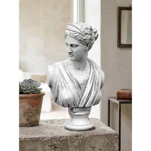 Betonnen Borstbeeld Claudia 52 cm