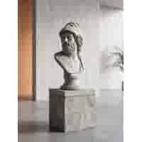 Betonnen Borstbeeld Alexander 53 cm