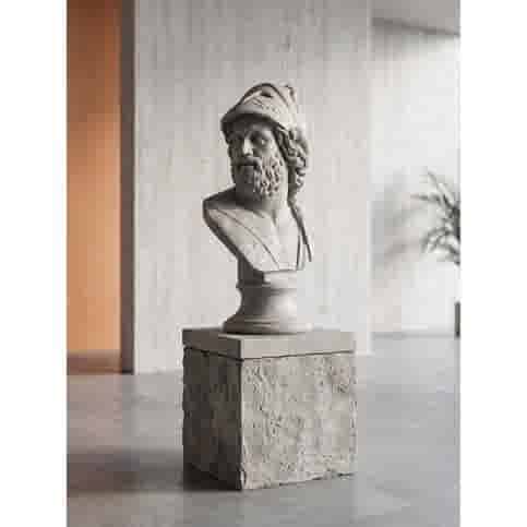 Betonnen Borstbeeld Alexander 53 cm