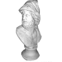 Betonnen Borstbeeld Alexander 53 cm