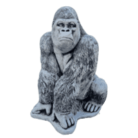 Betonnen Gorilla Tuinbeeld 56 cm