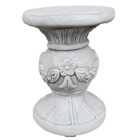 Klassieke kruk van beton - 44 cm hoog