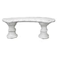 Betonnen Deluxe tuinbank 52 cm
