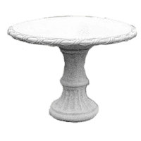 Deluxe betonnen tuintafel rond - diameter 115 cm