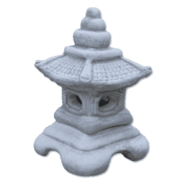 Traditionele Japanse Tuinlamp van Beton 63 cm