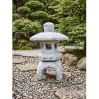 Japanse Kasuga tuinlamp van beton 37 cm