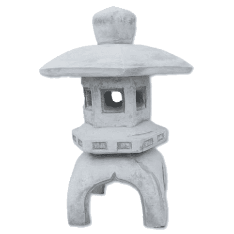 Japanse Kasuga tuinlamp van beton 37 cm