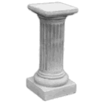 Klassieke betonnen sokkel 54 cm