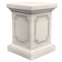 Chique decoratieve sokkel van beton - 64 cm hoog