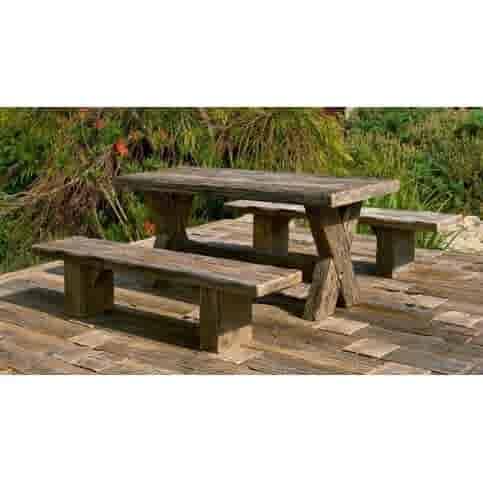 Stonewood tuinbank 150 cm met houtlook