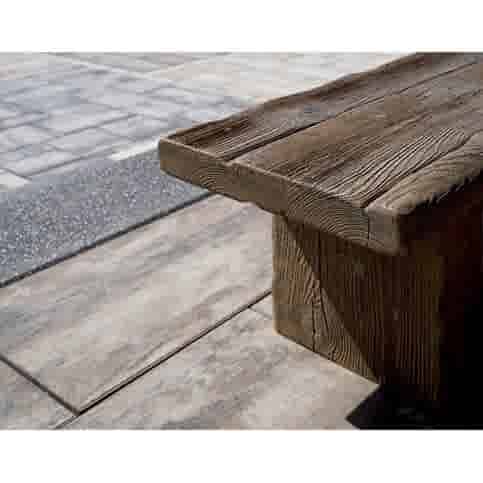 Stonewood tuinbank 150 cm met houtlook