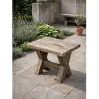 Stonewood tafel 100 cm met houtlook