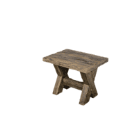 Stonewood tafel 100 cm met houtlook