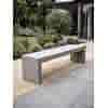 Betondingen Tuinbank beton 180 cm licht antraciet