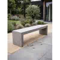 Tuinbank beton 180 cm licht antraciet Tuinbank beton 180 cm licht antraciet